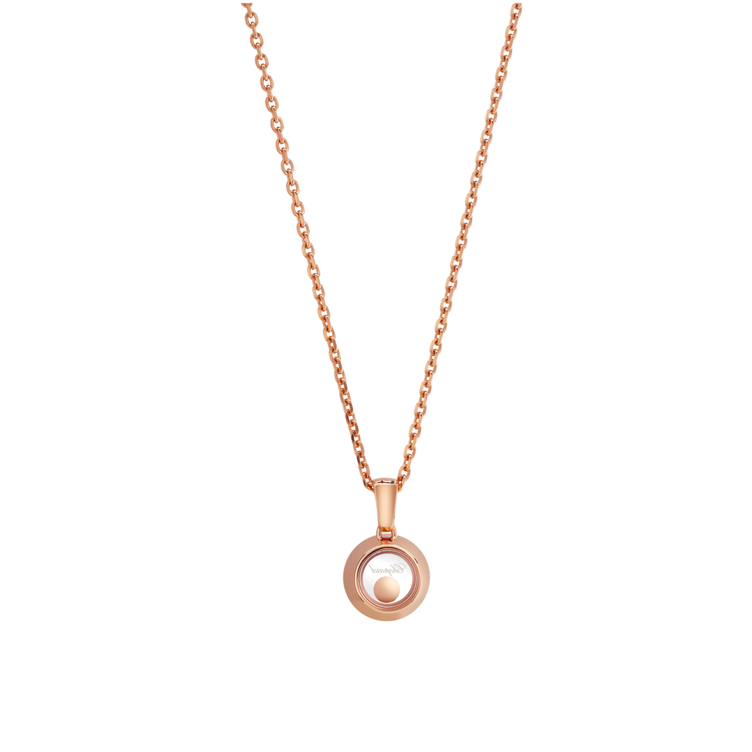 Chopard Collier Happy Diamonds aus Roségold und einem Happy Diamond