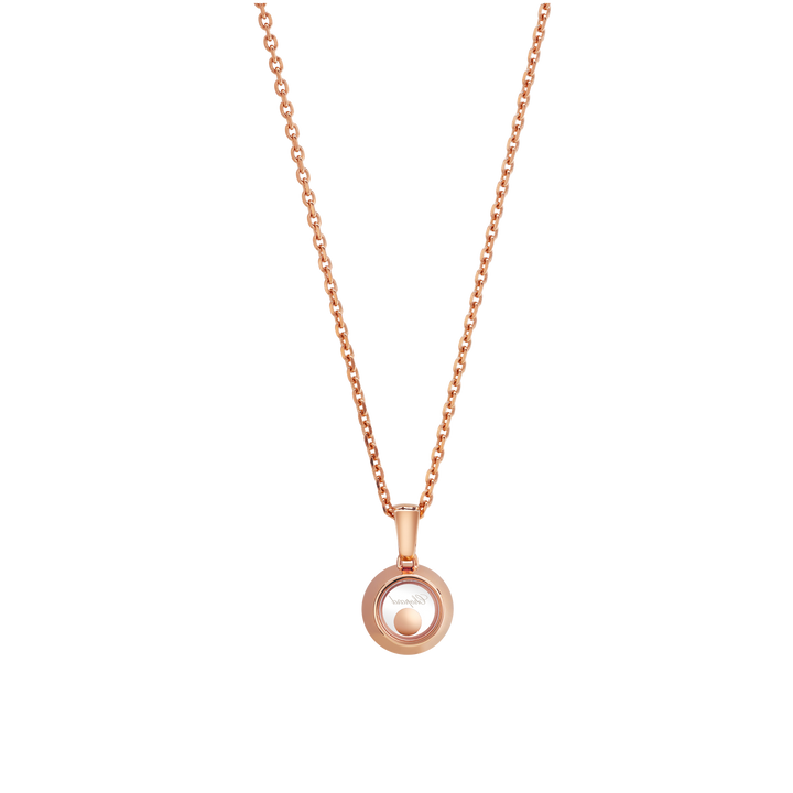 Chopard Collier Happy Diamonds aus Roségold und einem Happy Diamond
