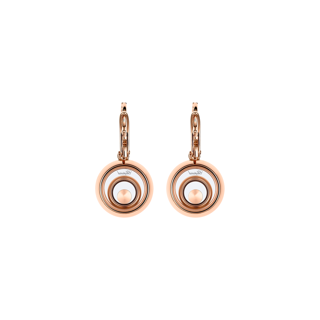 Ohrschmuck für Damen von Chopard aus der Happy Spirit-Kollektion mit der Referenz 838230-9001 aus Rosé- und Weißgold in Mönchengladbach