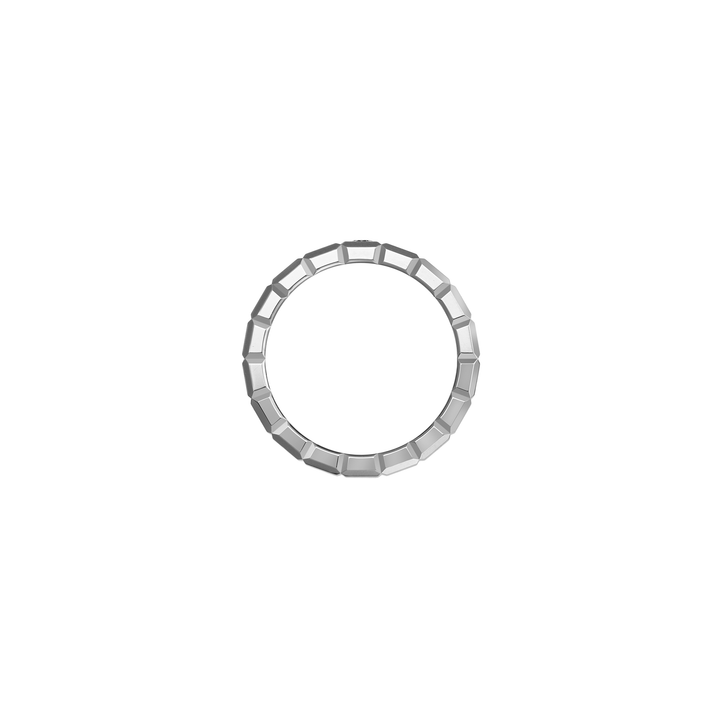 Damenring von Chopard aus der Ice Cube-Kollektion mit der Referenz 829834-1069 aus Weißgold mit einem Diamanten in Mönchengladbach