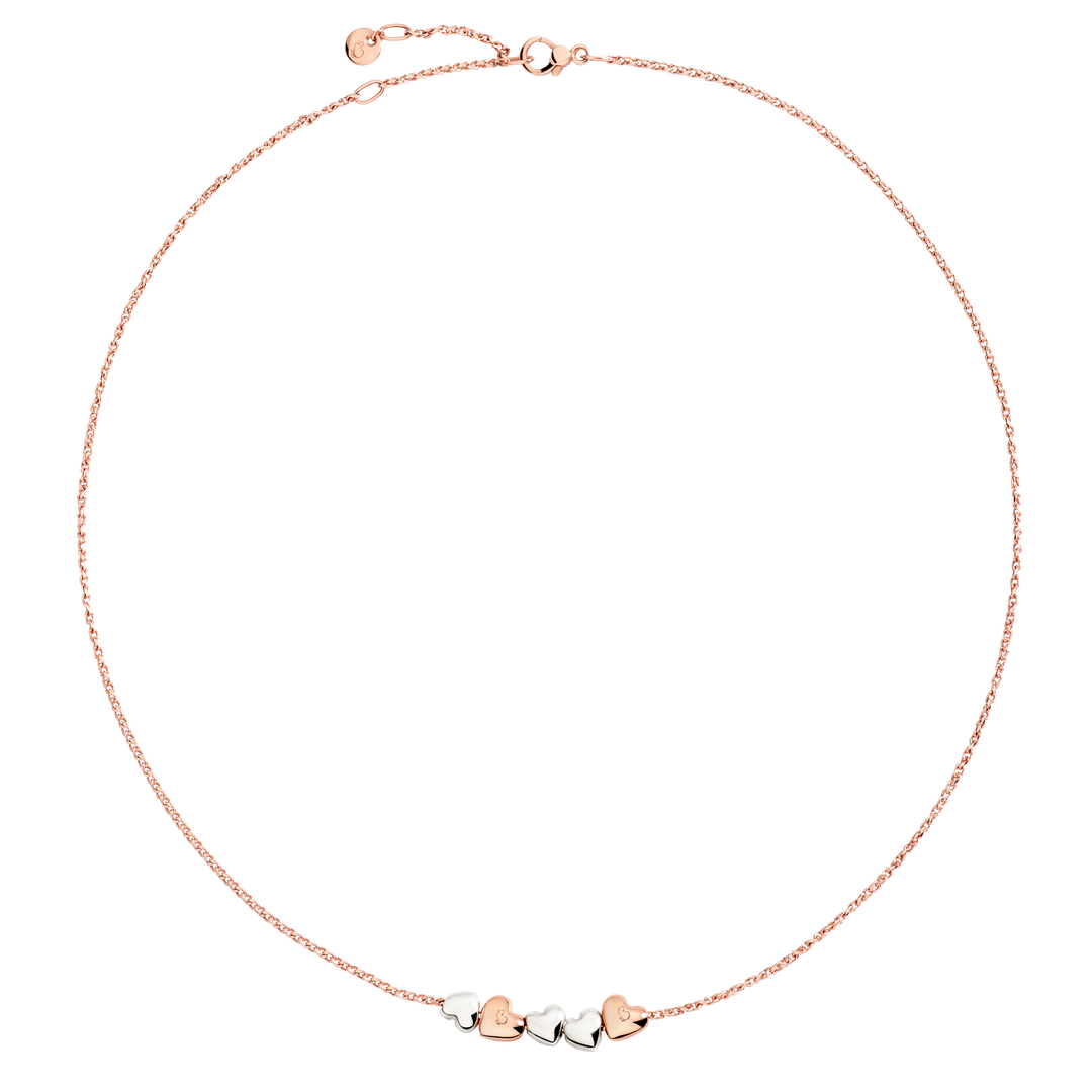 DoDo Halskette Herz – DCC5000_HEART_0009A –  Roségold, Silber – Armband für Damen