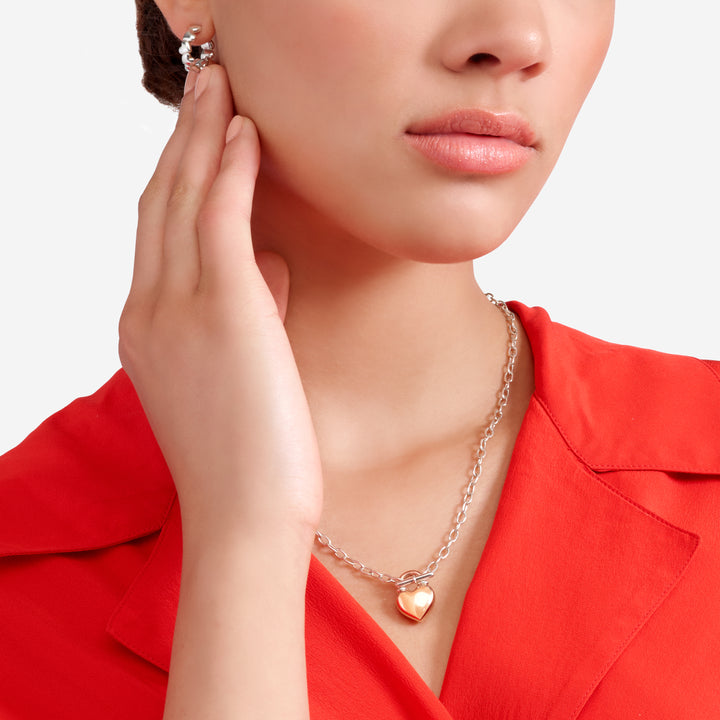 DoDo Halskette Herz – DCC5001_HEART_0009A – Roségold, Silber – Armband für Damen bei Juwelier Krebber in Mönchengladbach