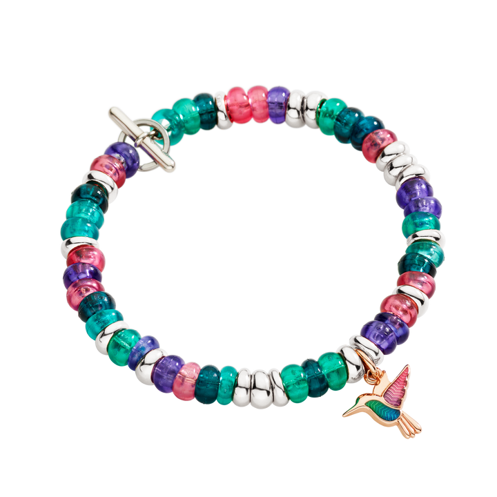 DoDo Armband - Rondelle – DBC5004_RONDE_VI0AG – Silber, recyceltem Plastik – Armband für Herren- und Damen bei Juwelier Krebber