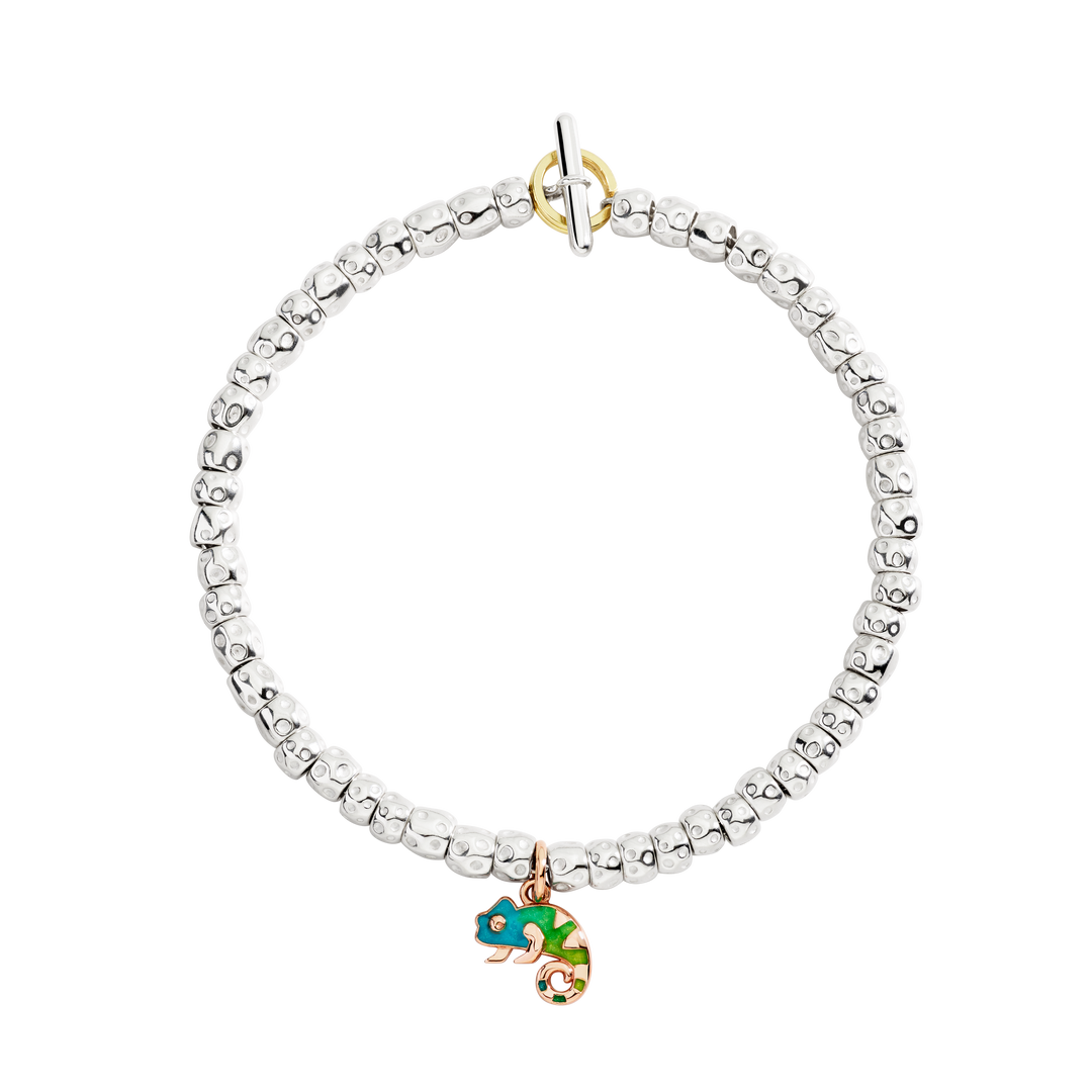 DoDo Anhänger - Chamäleon aus Roségold und Emaile – DMC5011_CHAMA_EVT9R – Roségold, Emaile – Anhänger für Damen bei Juwelier Krebber