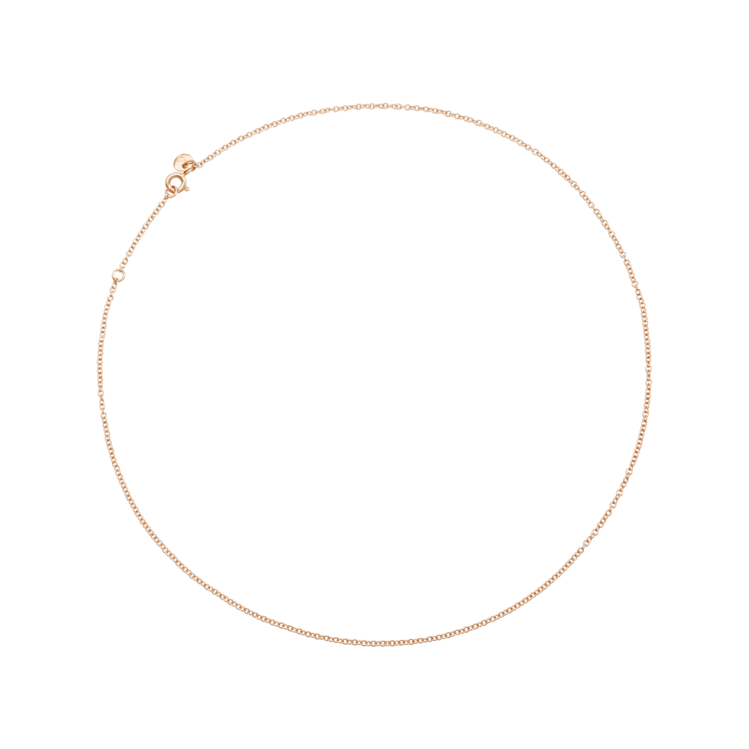 Dodo Halskette - Essentials Roségold mit 50 cm Länge