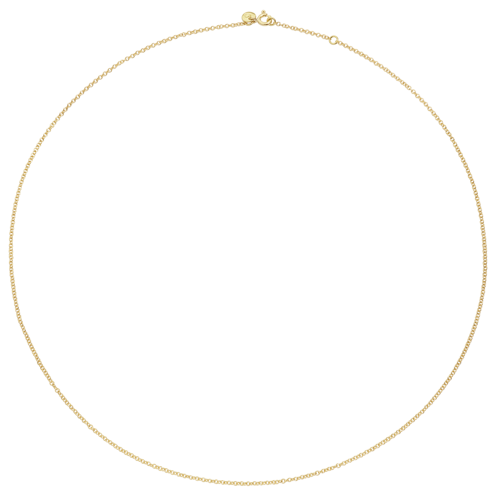 DoDo - Collier Kette - DCA8004-CHAIN-000OG - Gelbgold - Halsschmuck 50 cm