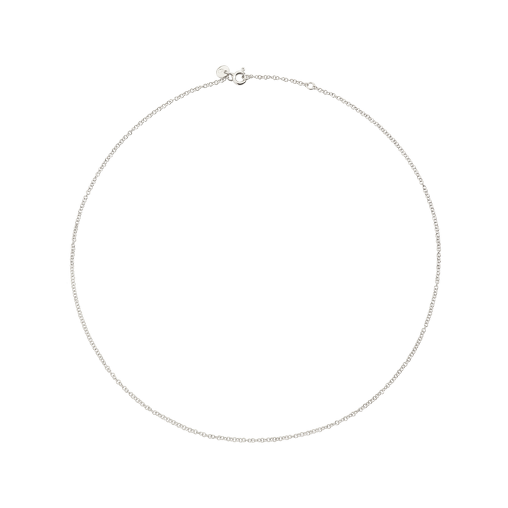Dodo Halskette - Essentials Weißgold DCA8004-CHAIN-000OB