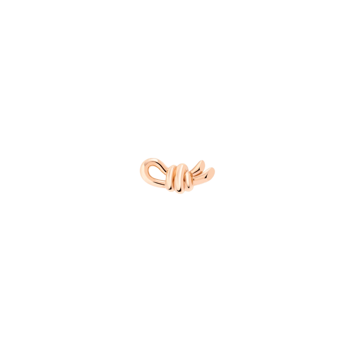 Dodo Ohrstecker Nodo DHC3008_KNOTS_0009R aus Rosegold im Knoten Design