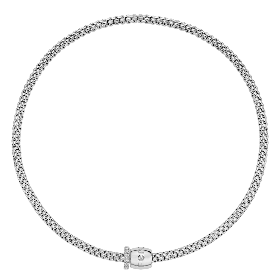 FOPE Flex'it Solo Kette in Weißgold 62606CPAVE WG