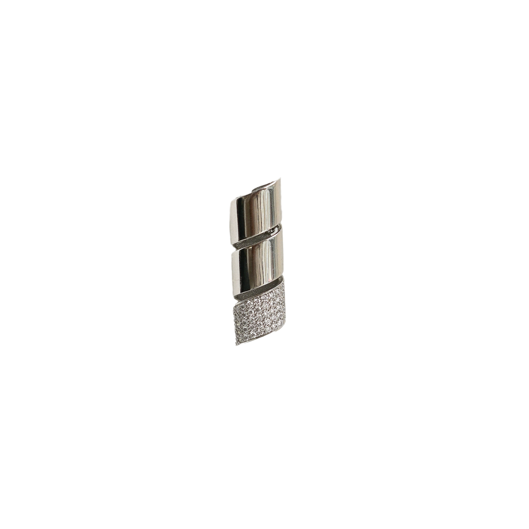 Henrich & Denzel Loop Anhänger – P7032.01/103 – Platin – Diamanten- Anhänger für Damen
