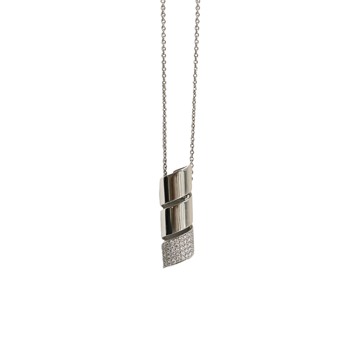Henrich & Denzel Loop Anhänger – P7032.01/103 – Platin – Diamanten- Anhänger für Damen bei Juwelier Krebber in Mönchengladbach
