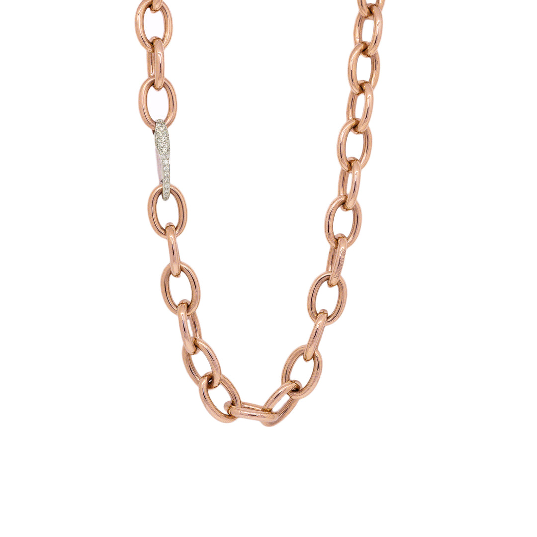IsabelleFa - Halskette  – 04014/70BKH – Rouge Royal, Weißgold – Diamanten - Halskette für Damen