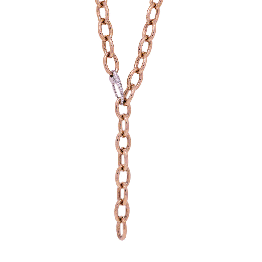 IsabelleFa - Halskette  – 04014/70BKH – Rouge Royal, Weißgold – Diamanten - Halskette für Damen
