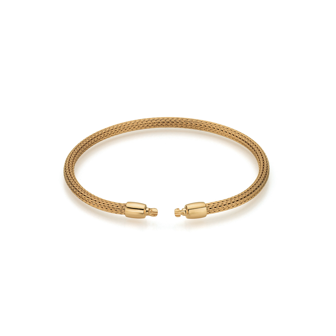 Flex Armband von Jörg Heinz aus der Flex+Mesh-Kollektion mit der Referenz HS06.A-3.0 750 2 00000 aus Gelbgold
