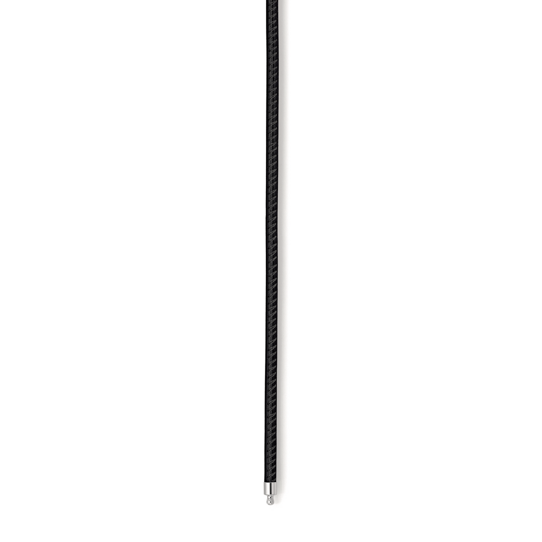 Leder Collier von Jörg Heinz mit der Referenz HZ61.0-4.0 750 1 F0500 aus Leder und Weißgold
