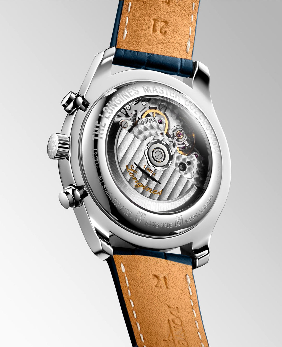 Longines Master Collection  mit der Referenz L2.673.4.71.2 mit Saphirglasboden