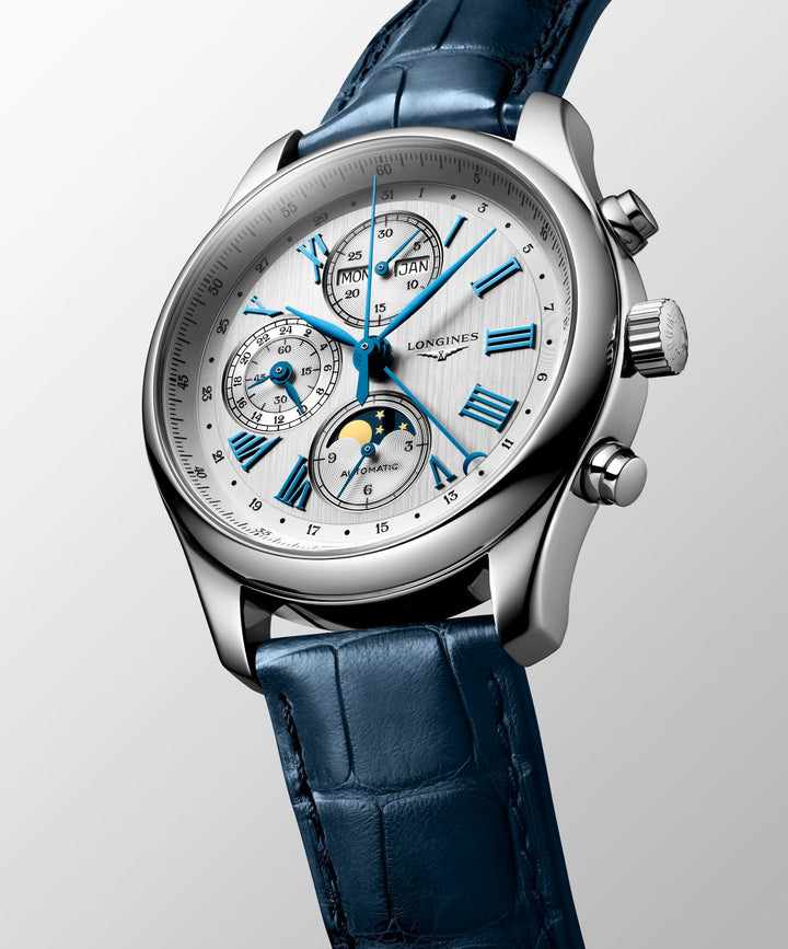 Longines Master Collection  mit der Referenz L2.673.4.71.2 mit Mondphasenanzeige