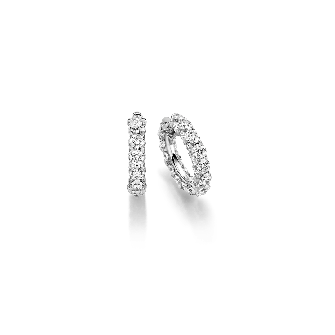 Leo Wittwer - Candlelight Ultimate Ohrstecker – 46-1029771-1000 –  Weißgold und Diamanten - Ohrstecker 