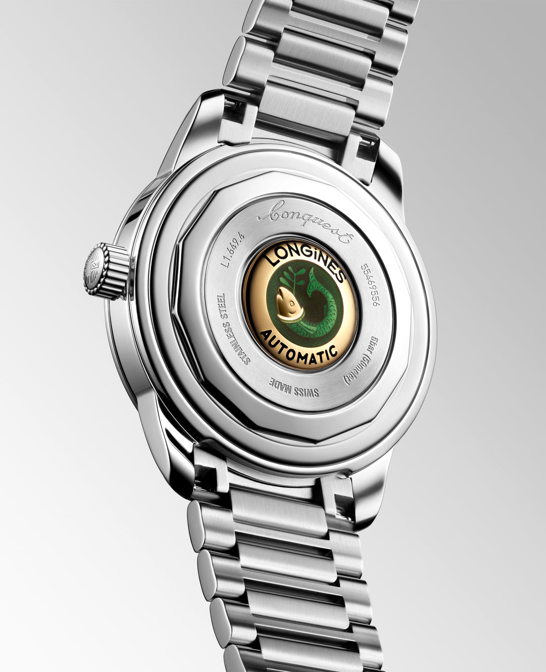 Longines - Conquest Heritage - L1.650.4.52.6 – Automatikwerk – schwarz - 40 mm - Herrenuhr bei Juwelier Krebber in Mönchengladbach