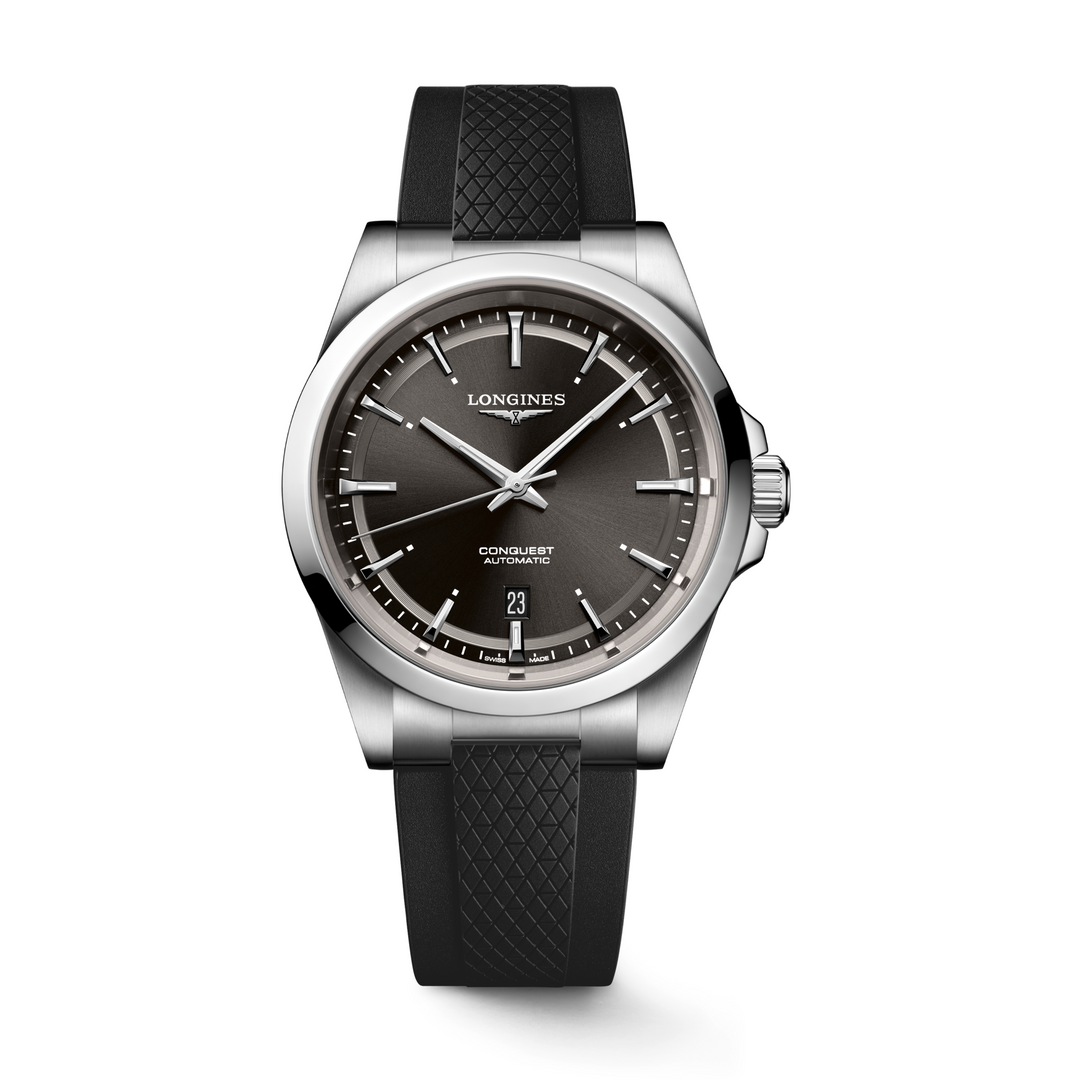 Longines Conquest - L3.830.4.52.9 – Automatikwerk – schwarz - 41 mm - Herrenuhr