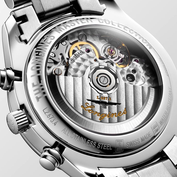 Longines - Master Collection mit der Referenz L2.673.4.71.6 oder L2.773.4.71.6 besteht aus Edelstahl