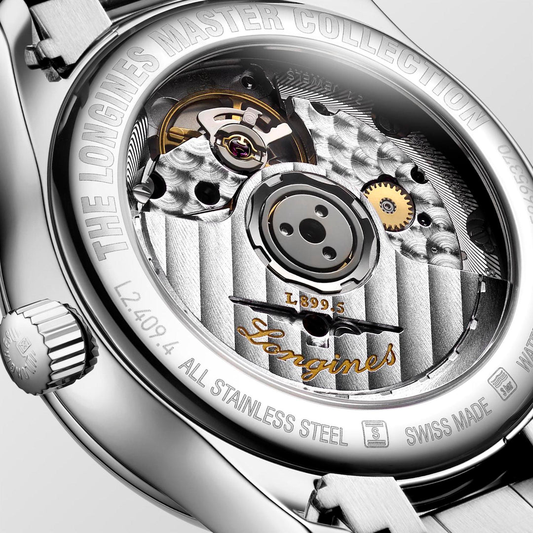 Longines - Master Collection mit der Referenz L2.409.4.78.6 besteht aus Edelstahl