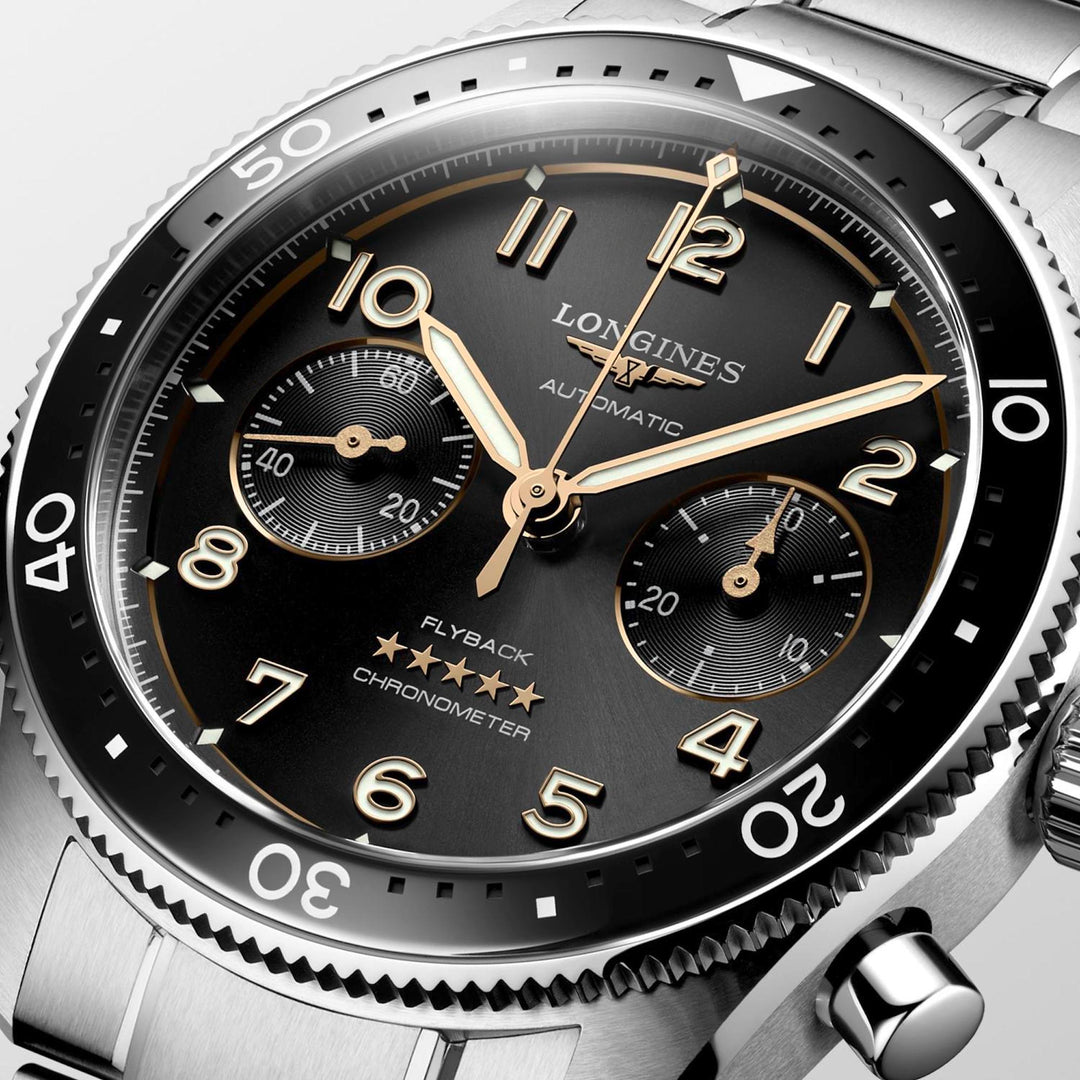 Longines Spirit Flyback mit der Referenz L3.821.4.53.6  Chronograph