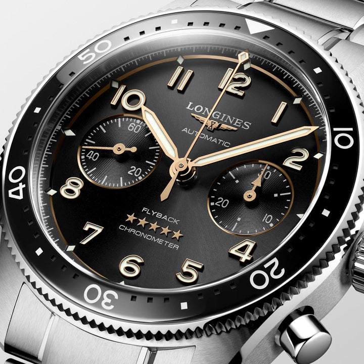 Longines Spirit Flyback mit der Referenz L3.821.4.53.6  Chronograph