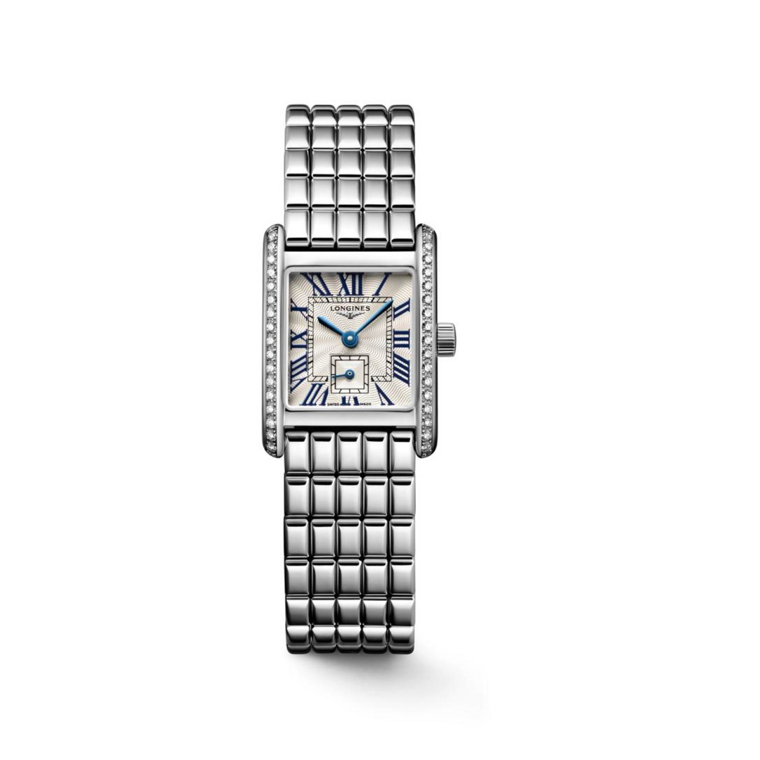 Longines - Mini DolceVita mit der Referenz L5.200.0.71.6 besteht aus Edelstahl und Diamanten