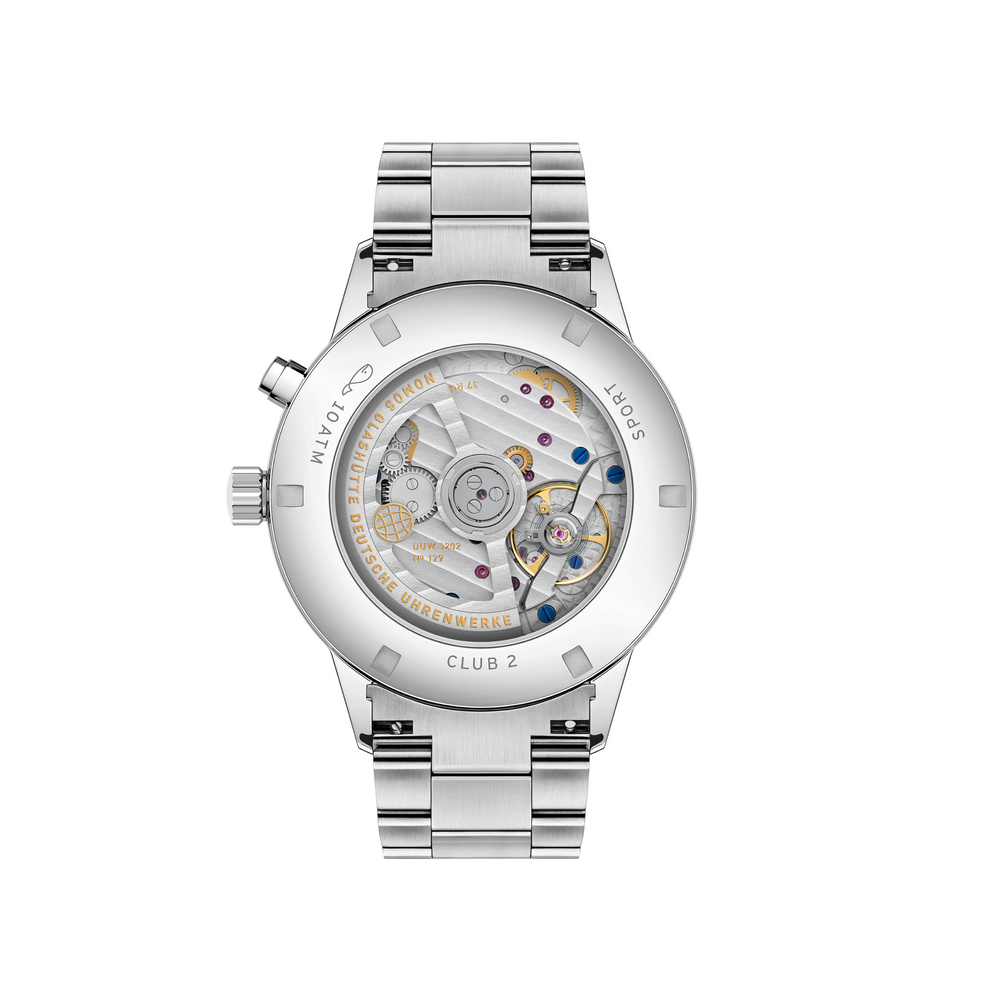 NOMOS Glashütte - Club Sport neomatik Weltzeit blau - 790 – Automatikwerk – blau - 40 mm - Herrenuhr mit Saphirglasboden