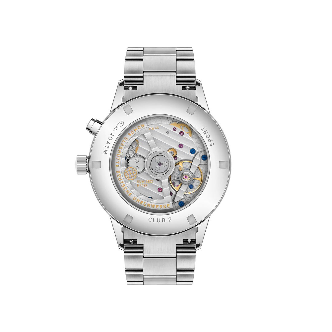 NOMOS Glashütte - Club Sport neomatik Weltzeit blau - 790 – Automatikwerk – blau - 40 mm - Herrenuhr mit Saphirglasboden