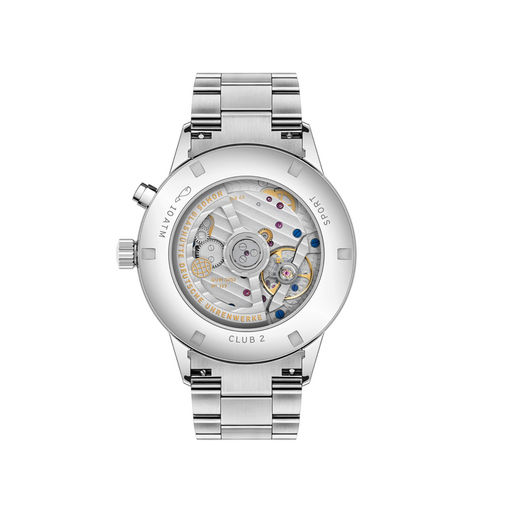 NOMOS Glashütte - Club Sport neomatik Weltzeit blau - 790 – Automatikwerk – blau - 40 mm - Herrenuhr mit Saphirglasboden