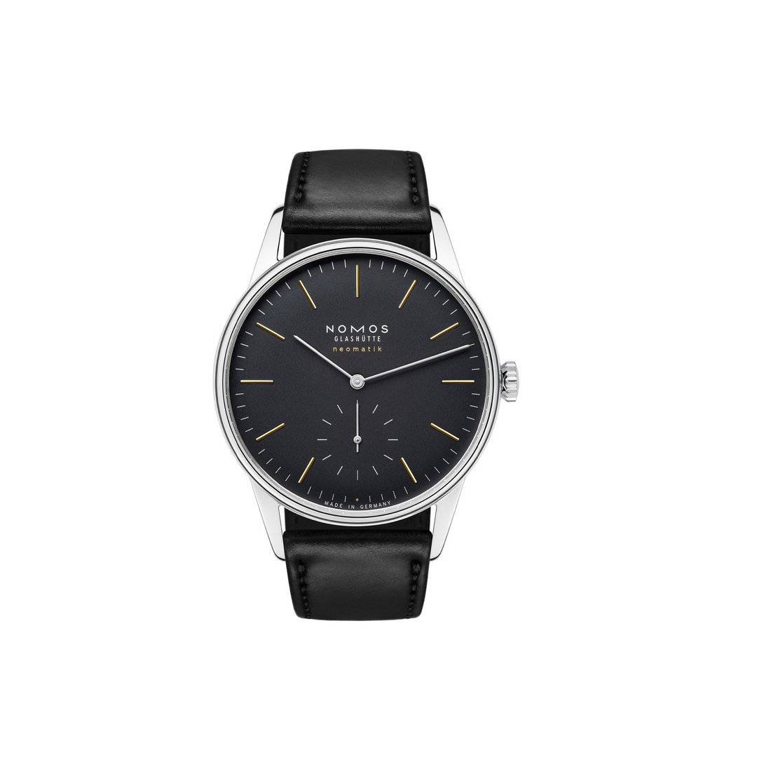 NOMOS Glashütte - Orion neomatik new black mit der Referenz 396