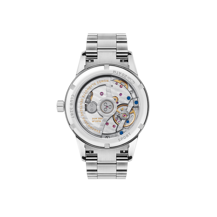 NOMOS Glashütte - Club Sport neomatik polar 740 Saphriglasboden