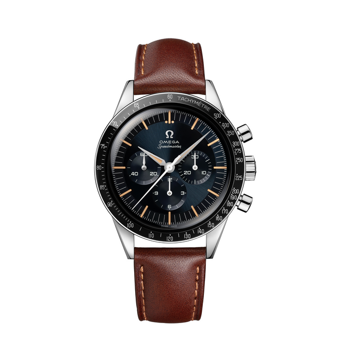OMEGA - Speedmaster First OMEGA in Space - 310.32.40.50.06.002 – Handaufzugswerk – blaugrau - 39,7 mm - Herrenuhr