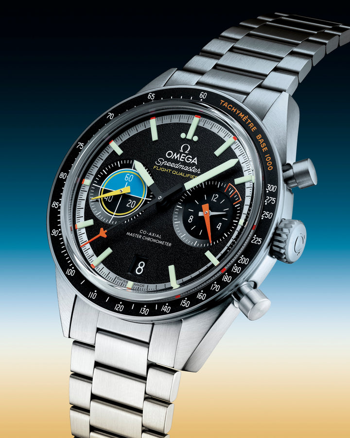 OMEGA - Speedmaster Pilot - 332.10.41.51.01.002 – Automatiwkerk – schwarz - 40,85 mm - Herrenuhr Chronograph