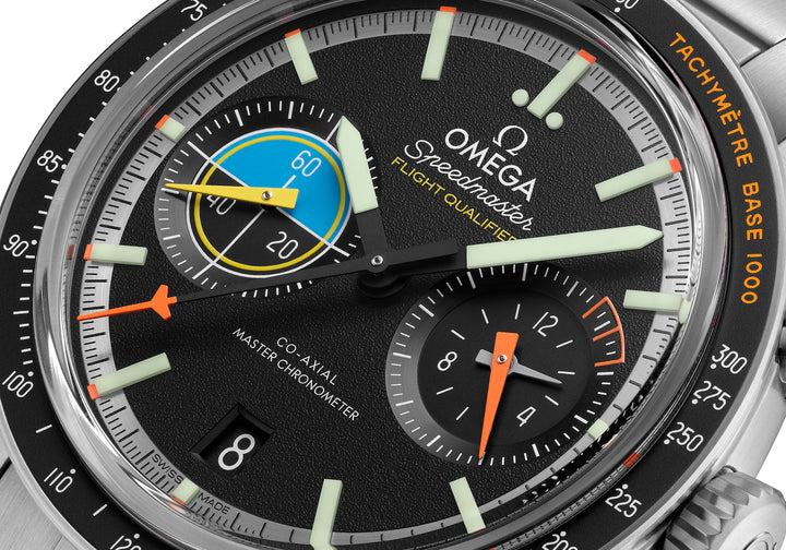 OMEGA - Speedmaster Pilot - 332.10.41.51.01.002 – Automatiwkerk – schwarz - 40,85 mm - Herrenuhr Special Edition