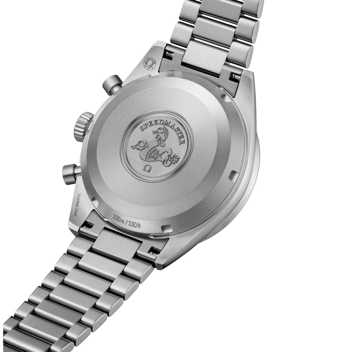 OMEGA - Speedmaster Pilot - 332.10.41.51.01.002 – Automatiwkerk – schwarz - 40,85 mm - Herrenuhr aus Edelstahl