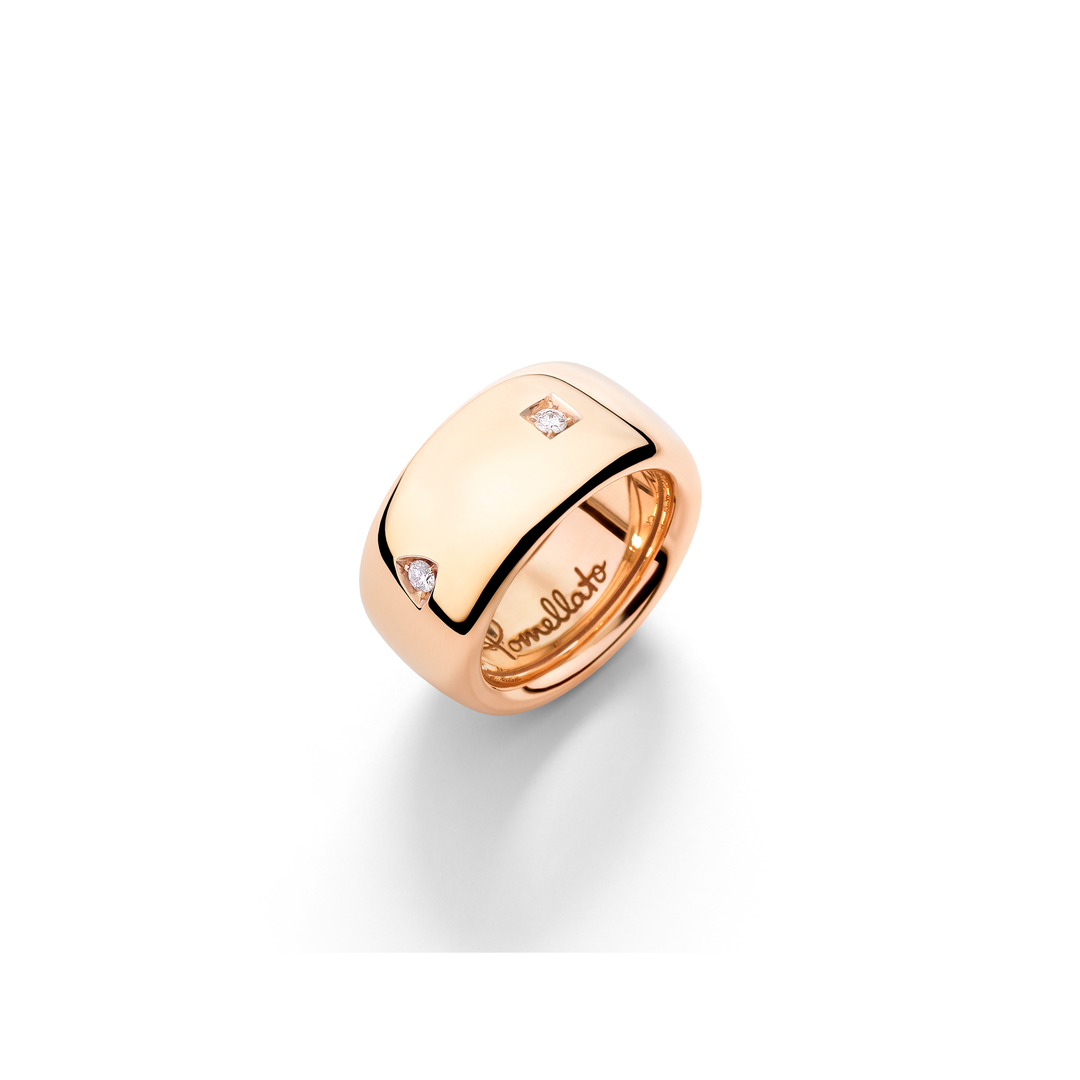 Pomellato Iconica – PAC4007_O7000_DB000 – Roségold – Diamanten - Damenring