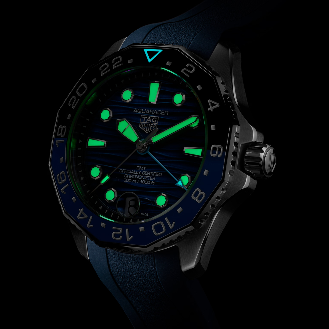 TAG Heuer - Aquaracer Professional 300 GMT mit der Referenz WBP5114.FT6259 Herrenuhr in Mönchengladbach