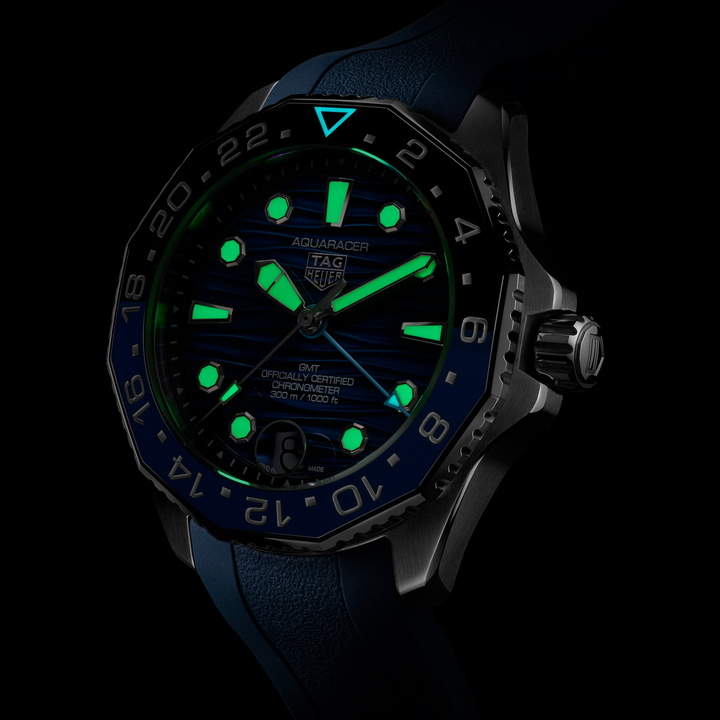 TAG Heuer - Aquaracer Professional 300 GMT mit der Referenz WBP5114.FT6259 Herrenuhr in Mönchengladbach