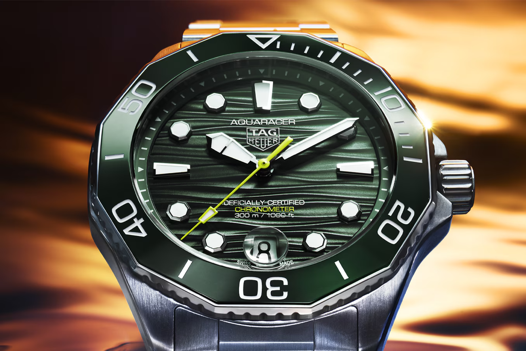 TAG Heuer - Aquaracer Professional 300 Date mit der Referenz WBP5116.BA0013 in grün