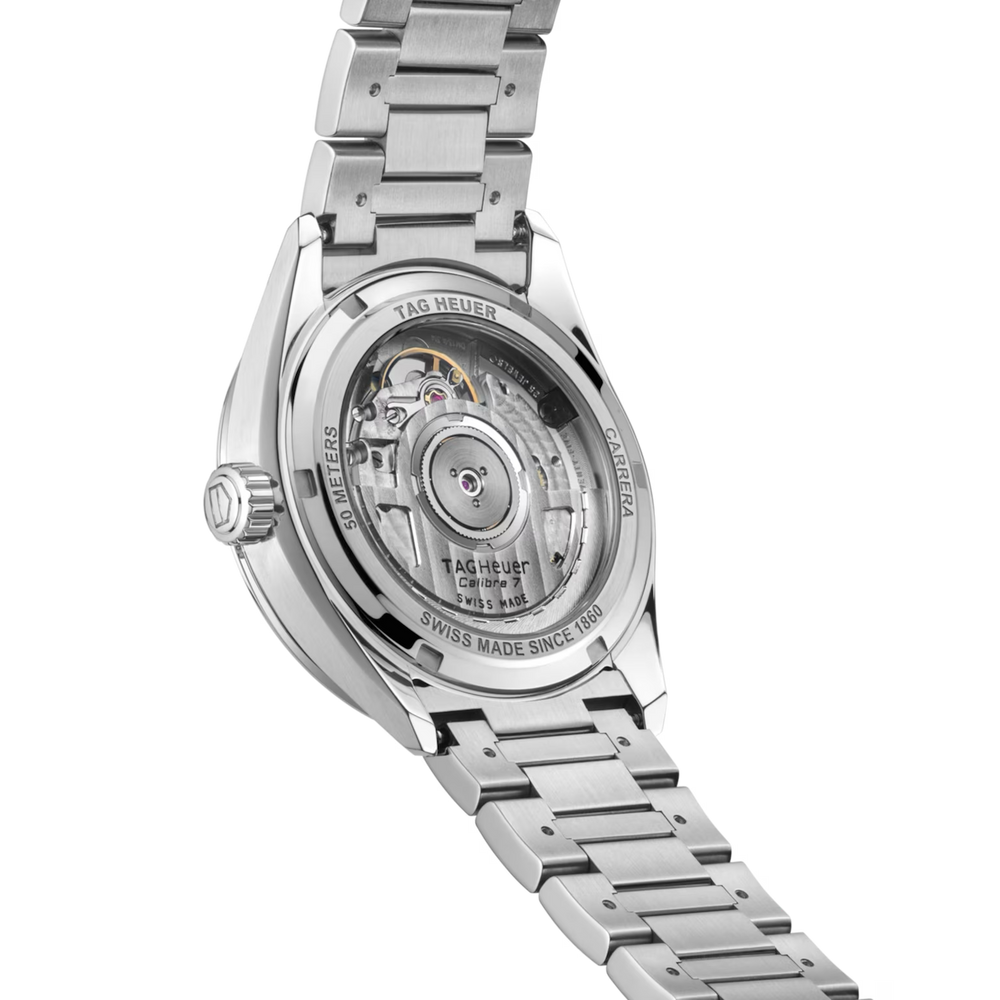 TAG Heuer Carrera Date - WBN2313.BA0001 – Automatikwerk – pink - 36 mm - Damenuhr in pink