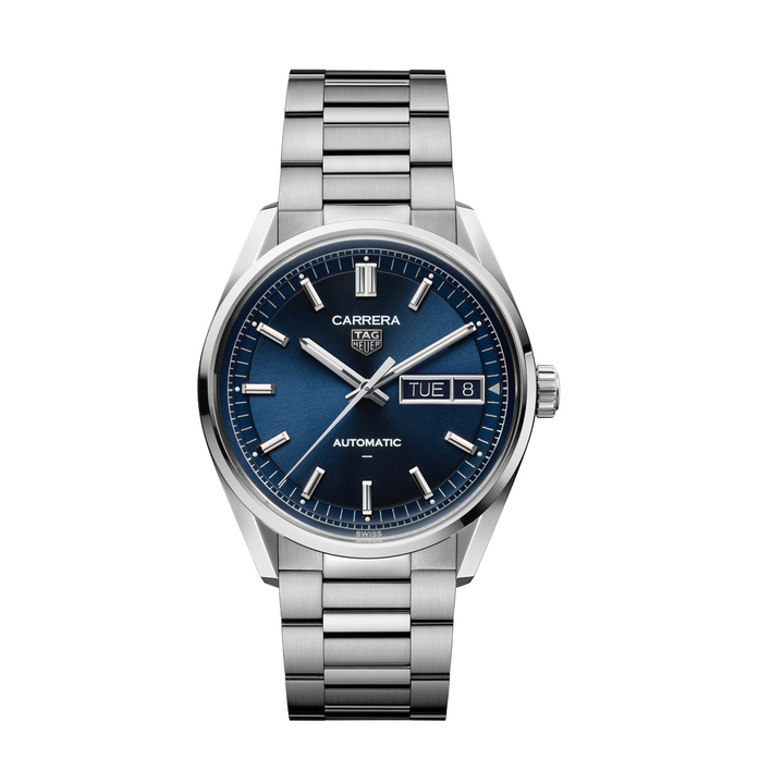 TAG Heuer - Carrera Day-Date - WDA2112.BA0043 – Automatikwerk – blau - 41 mm - Herrenuhr