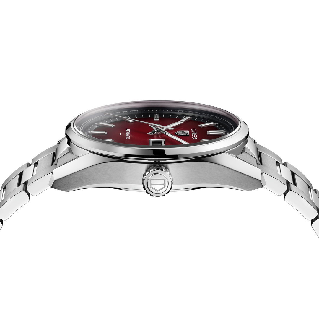 TAG Heuer - Carrera Day-Date -WDA2113.BA0043 – Automatikwerk – rot - 41 mm - Herrenuhr