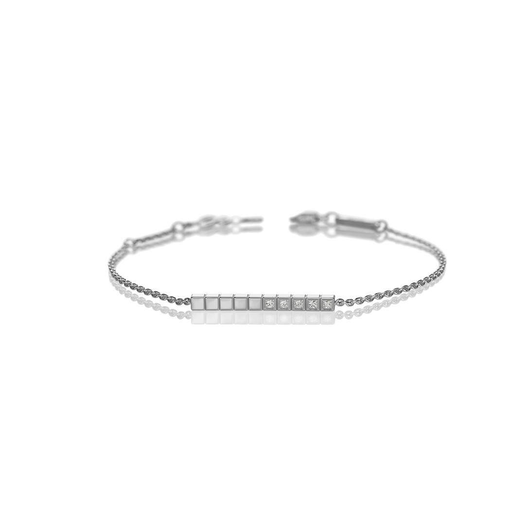 Chopard Ice Cube Armband 857702-1002 aus 18Karat Weißgold und 10 Brillanten