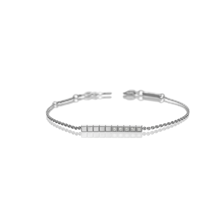 Chopard Ice Cube Armband 857702-1002 aus 18Karat Weißgold und 10 Brillanten