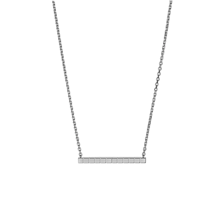 Chopard Collier Ice Cube aus 18Karat Weigold und 12 Brillanten