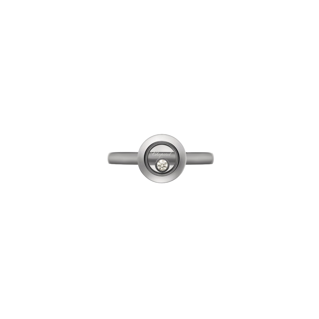 Chopard Ring ´Happy Diamonds aus 18Karat Weißgold und einen Happy Diamond