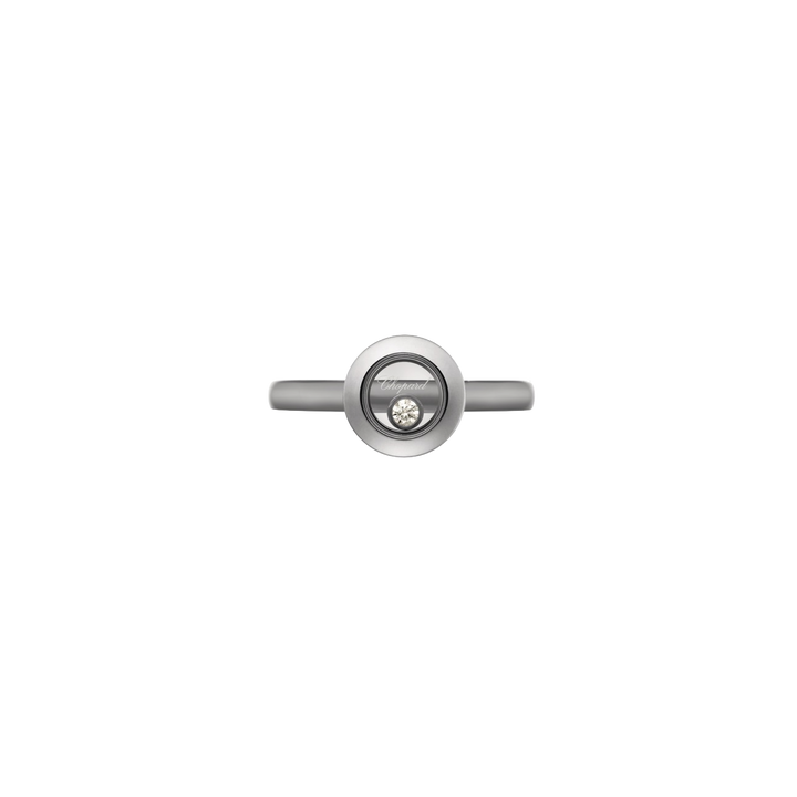 Chopard Ring ´Happy Diamonds aus 18Karat Weißgold und einen Happy Diamond